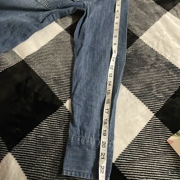 NEW, J Crew Denim Top - Picture 8 of 10